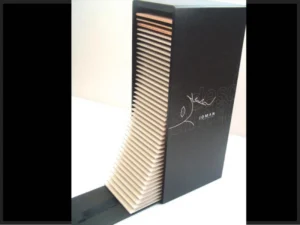 Estuche para muestras con cinta extracción manual