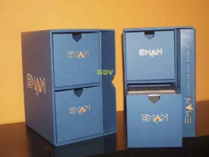 Armario muestrario doble cajonera y espacio catálogo