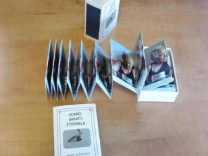 Caja cerillas libro artista