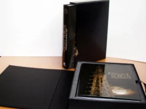 Estuche Burgos bandeja espuma cierre disco