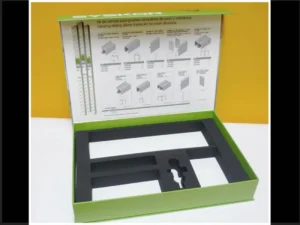 Estuche Siskor bandeja espuma y cierre imán