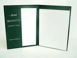 Carpeta congreso con cuaderno y bolsillo