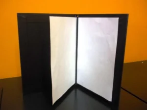 Carta menú goma central