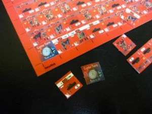 Fichas troqueladas para juegos