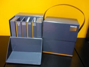 Maletín muestrario con asa bandolera plana