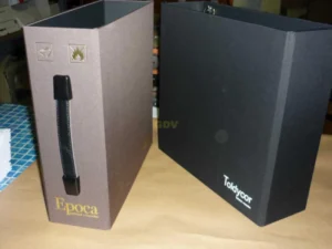 Maletín tela estampada cierre imán