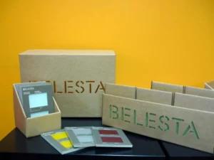 Muestrarios Bellesta con expositor