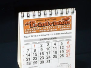 Calendario sobremesa mini