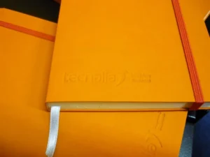 Detalle huella Moleskine