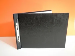 Tapas de caucho con encuadernador