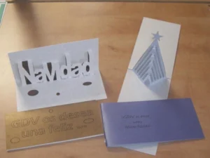 Felicitaciones navidad pop up