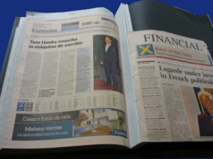 Encuadernación especial de periódicos