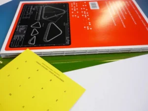 Costura vista industrial