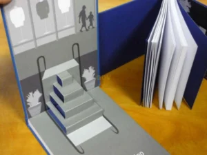 Libreta Thyssen con pop up