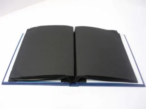 Escartivanas encuadernación efecto hojas planas